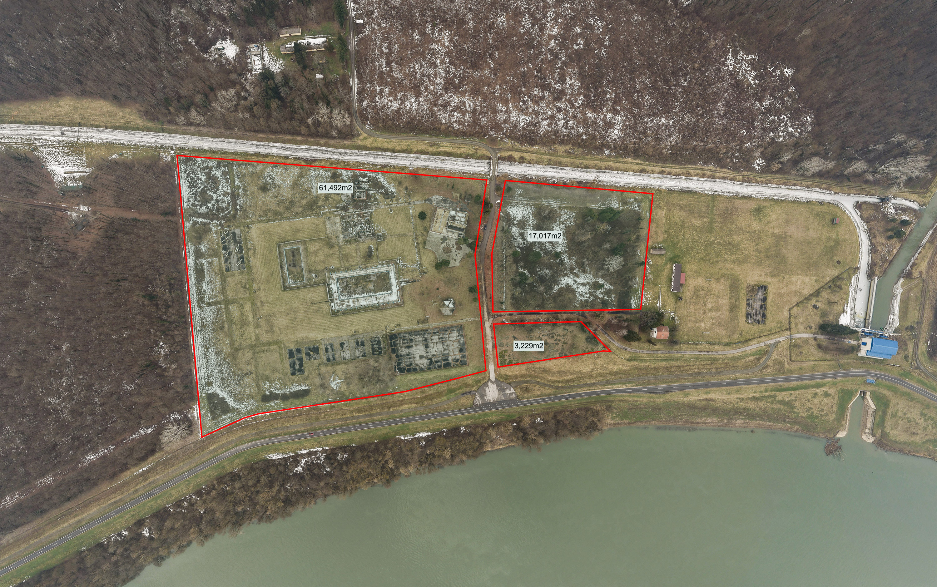 Resort location beside the Sava River in Slavonia